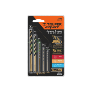 JUEGO BROCA HIERRO TRUPER 5PZ 667846K