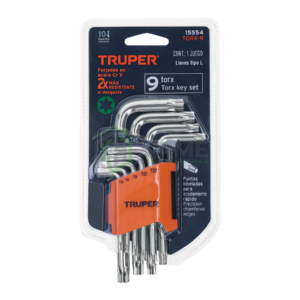 JGO LLAVES TORX TRUPER 9 PZS 556041K