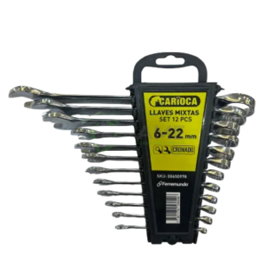 JUEGO LLAVE MIXTA CARIOCA 12PZ