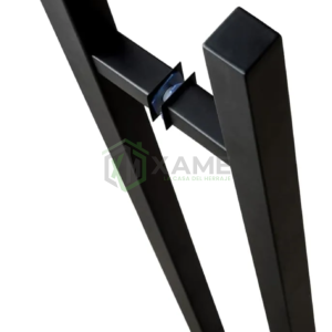 MANILLON ESPA CUADR 30X30 1150X1500 NEGRO 8695N-6