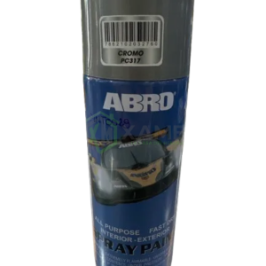 PINTURA SPRAY ABRO CROMO PLATA PA317