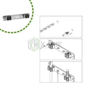 PORTA ESCOBA AMIG MOD 761 INOX 18760