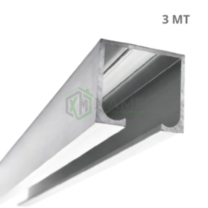 RIEL AEREA U-100 ALUMINIO 3 MT GYC507