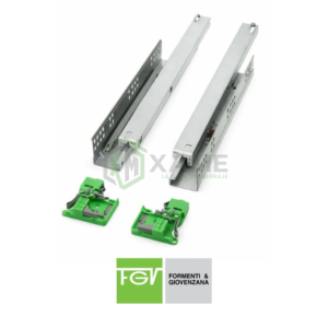 RIEL FGV OCULTA C/FRENO 35CM