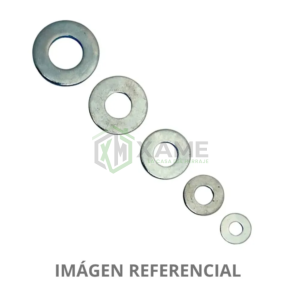 RODELA PLANA 1/4 GALVANIZADO