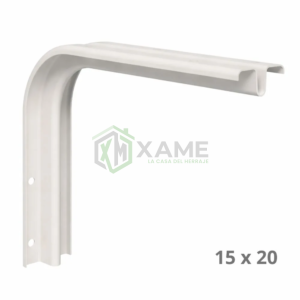 SOPORTE FIJO BLANCO 15 X 20 CM