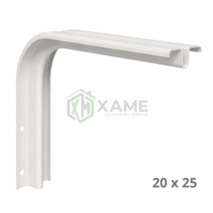 SOPORTE FIJO BLANCO 20 X 25 CM