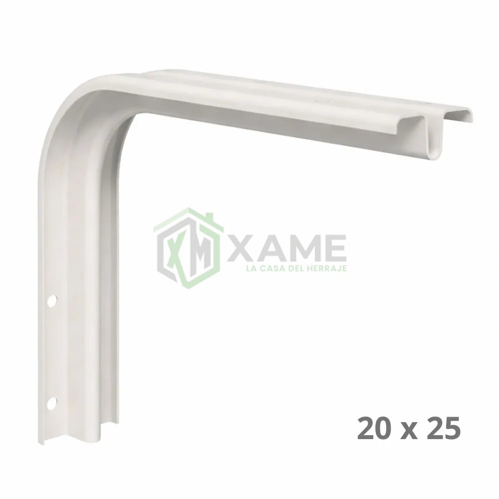 SOPORTE FIJO BLANCO 20 X 25 CM