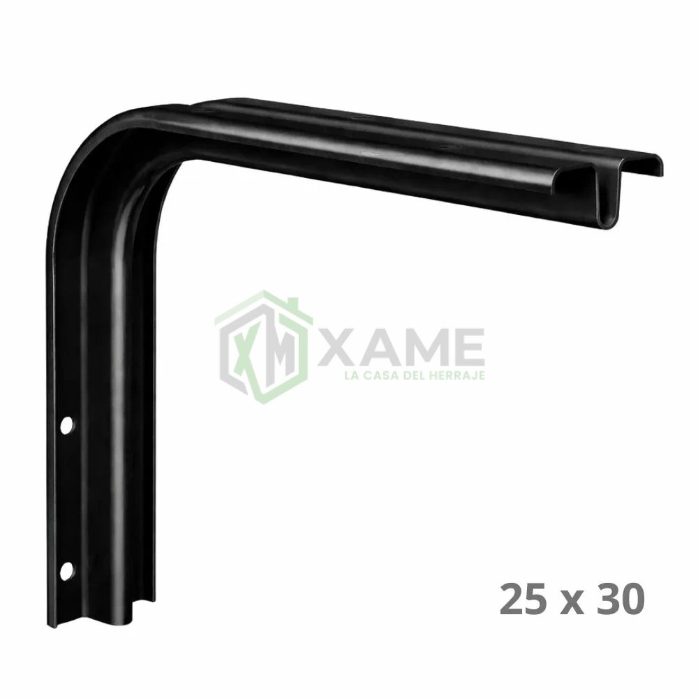 SOPORTE FIJO NEGRO 25X30CM