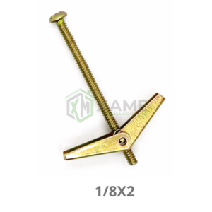 TACO C/TORNILLO METALICO 1/8X2``
