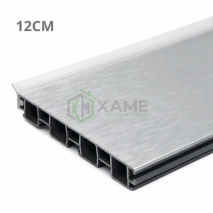 ZOCALO PVC ALUMINIO 12CMX4MT FE-0210
