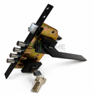 KIT CERRADURA ZAHORA  LL/LL - 6CM NEGRO