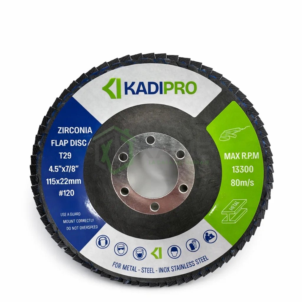 DISCO LIJA FLAP 4 1/2 KADIPRO#120