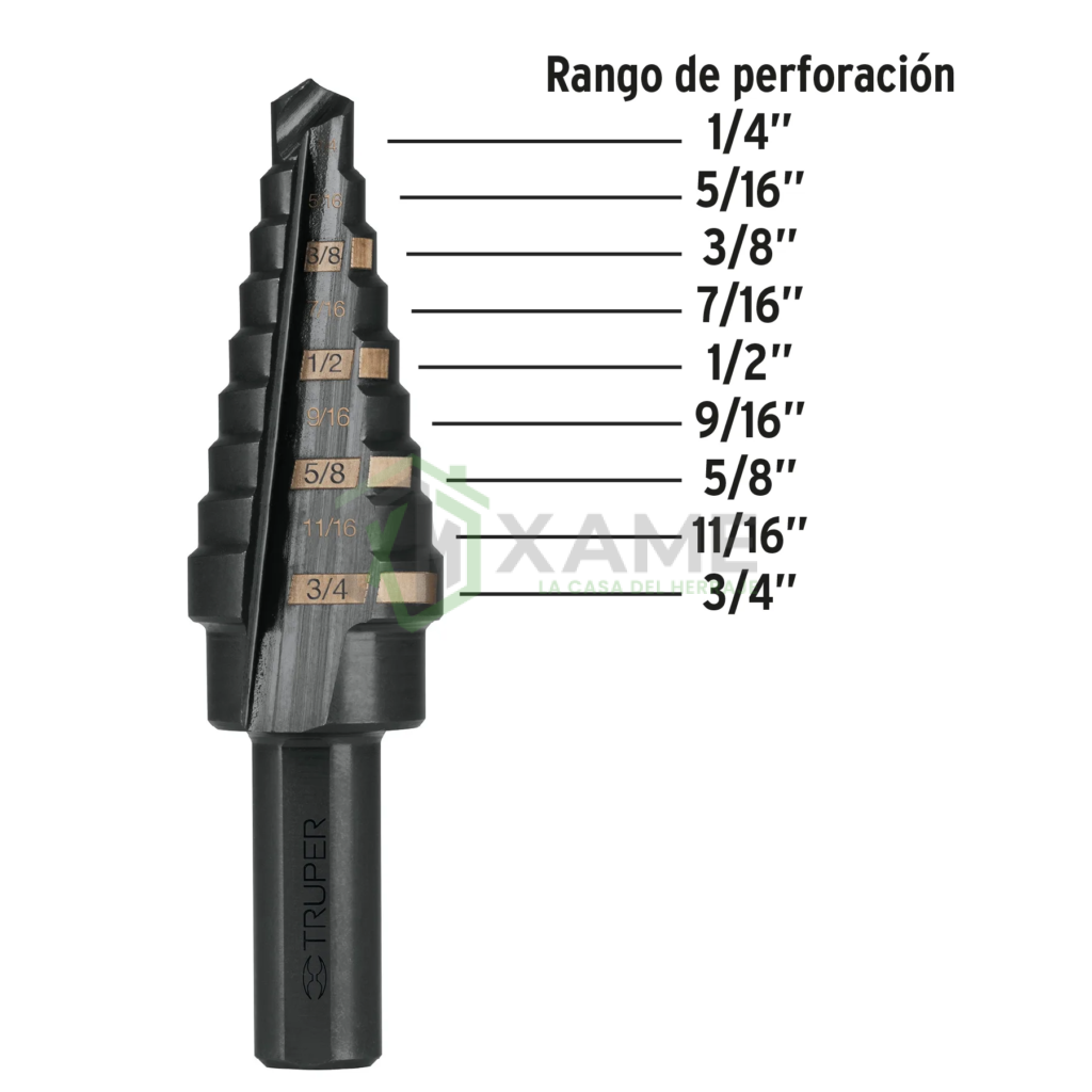 BROCA TRUPER ESCALONADA 12123 - 700252 K