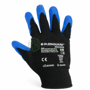 GUANTE KLEEN GUARD - G-40 NITRIL-AZUL-NEG-T8-M-0792