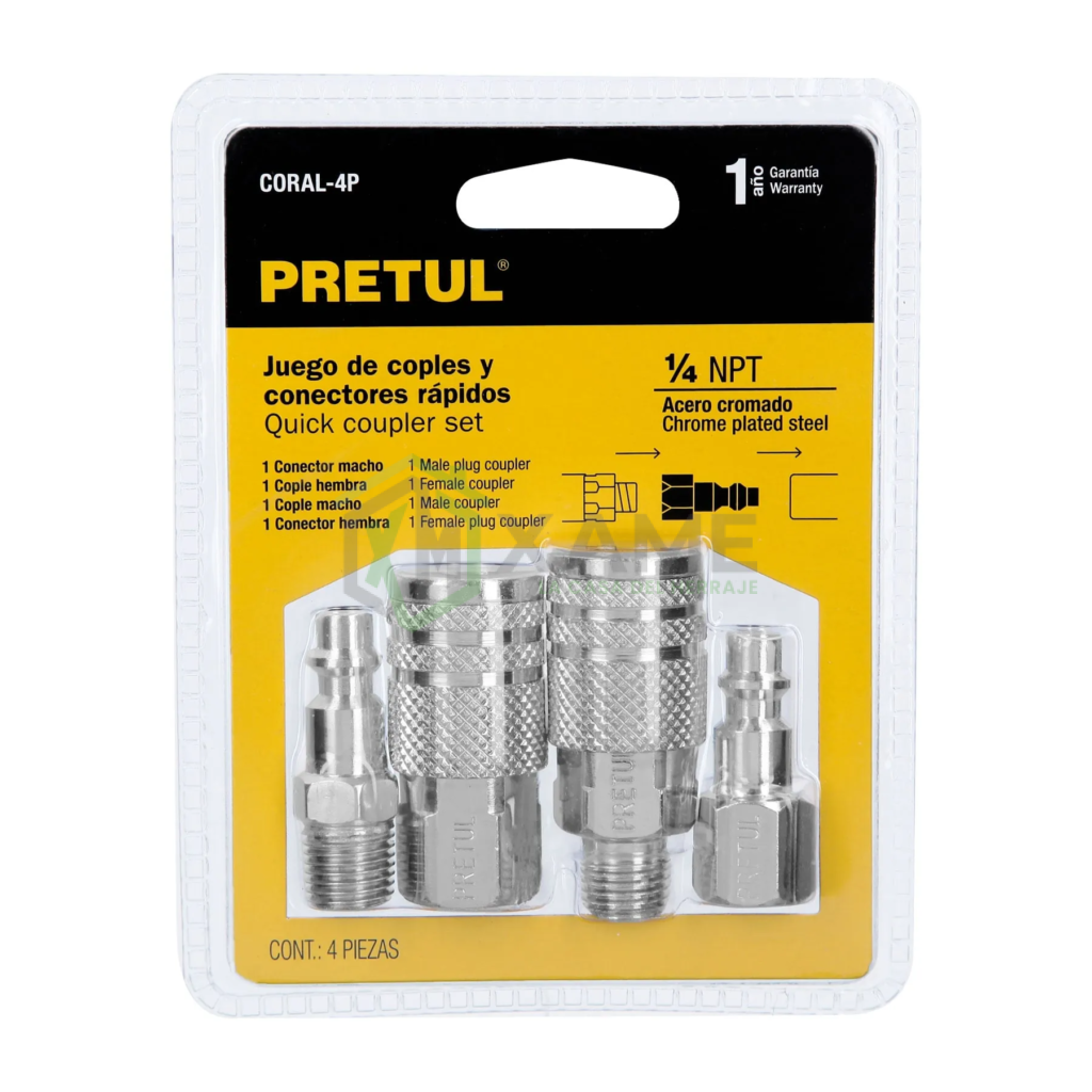 ACOPLE RAPIDO PRETUL CORAL 4P27020 691909