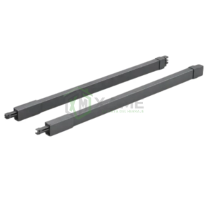 SET D/TUBOS LATERAL UNILUX P/CAJON 50CM GRIS