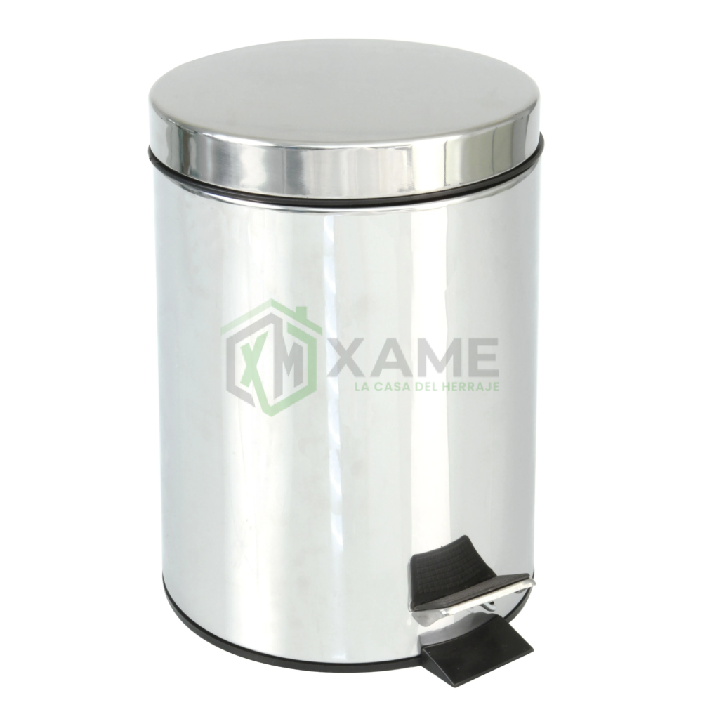 BASURERO AMIG PEDESTAL 5LT INOX. 20590