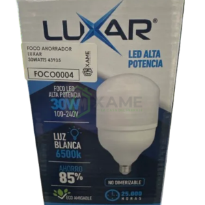 FOCO AHORRADOR LUXAR 30W 43935