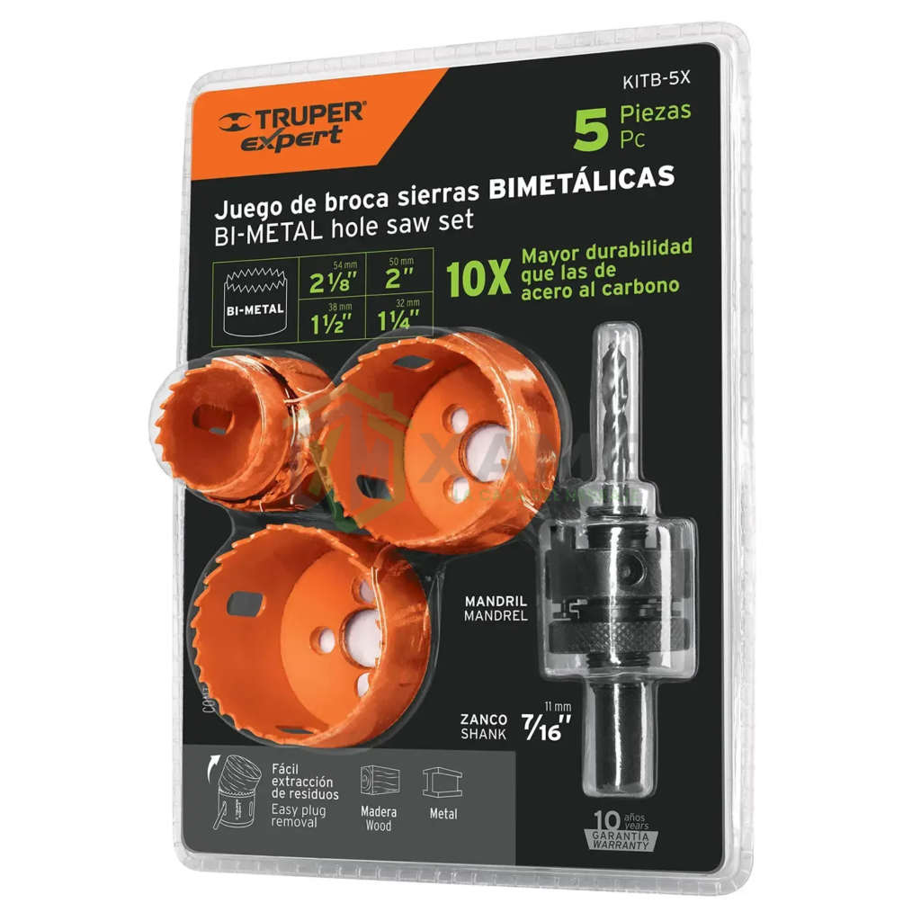 KIT TRUPER P/INSTA 5PZS CERRAD - MEDRA- METAL 497305