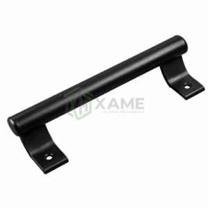 TIRADERA P/PUERTA ALUMINIO NEGRA 20CM