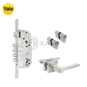 CERRADURA YALE KIT TURIN INOX LL-LL BULON 11489