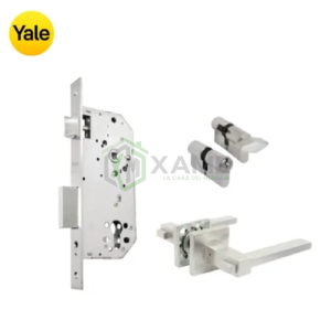 CERRADURA YALE KIT TURIN INOX-LL-S BARRA 11490