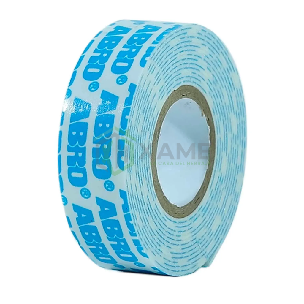 CINTA ABRO DOBLE FAZ BLANCA 18MM X 2 MT 16332