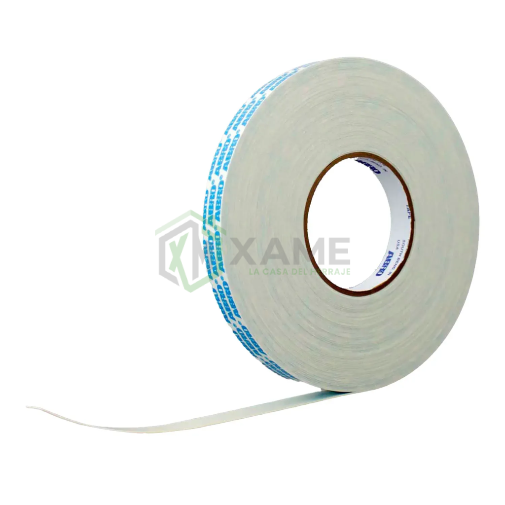 CINTA ABRO DOBLE FAZ BLANCA 12MM*25MT 16331