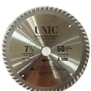 DISCO P/MADERA UNIC 7 1/4 X 60D
