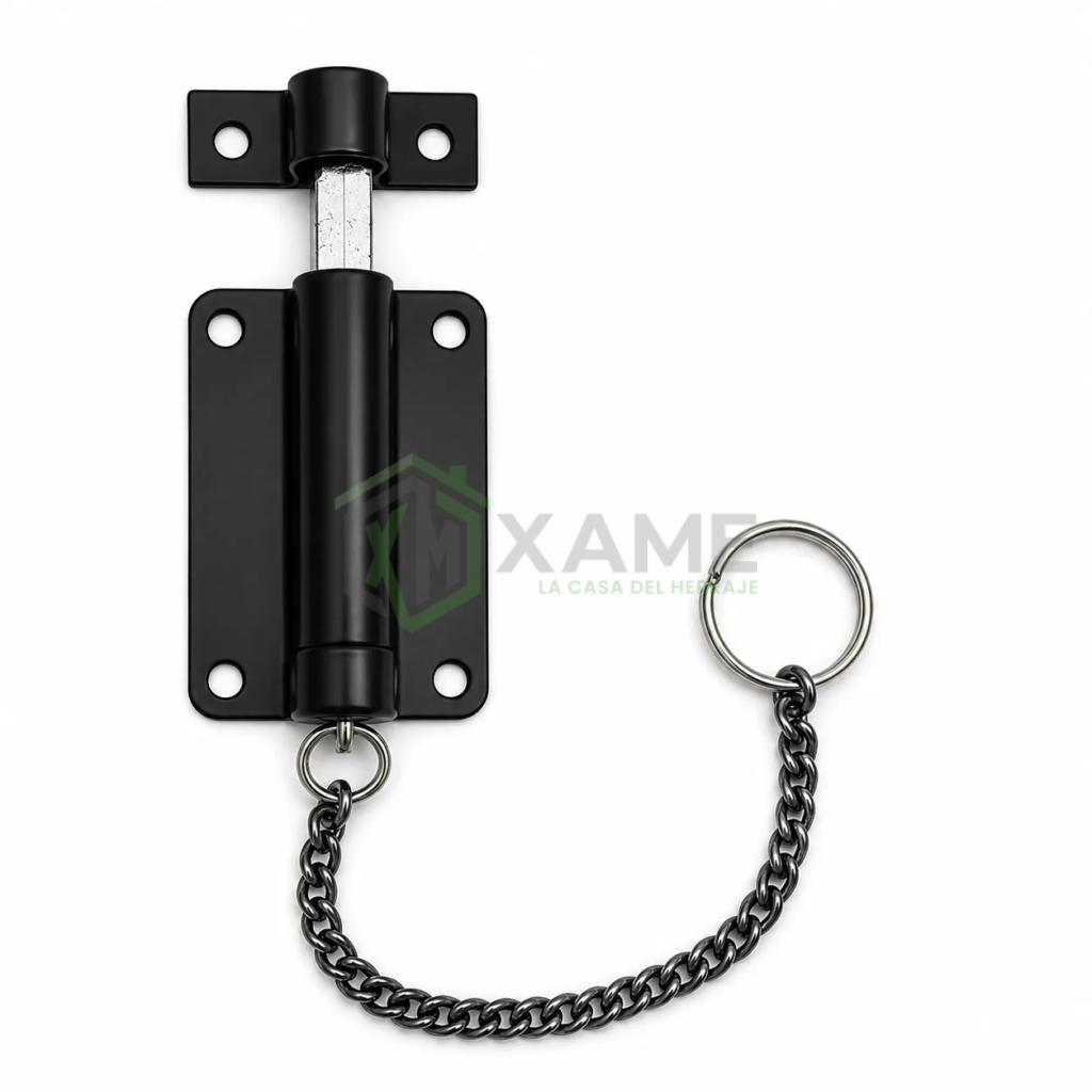 PICAPORTE GATO C/CADN 1055 4" NEGRO GAT0059