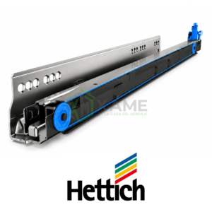 RIEL HETTICH OCULTA 14.416-50CM-CAP40KG-ANCH-MAX1.2MT