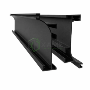 TIRADERA PERLFIL GOLA J P/LUZ LED-NEGRO-3MT GYC-2981