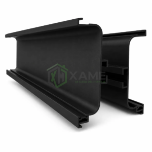 TIRADERA PERFIL GOLA J P/LUZ LED-NEGRO-3MT-GYC-2982