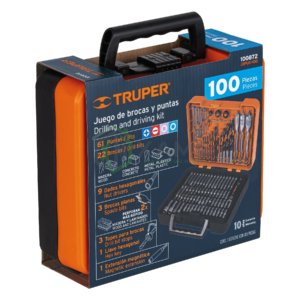 JUEGO TRUPER DE BROCAS Y PUNTAS-100PZ-524527K