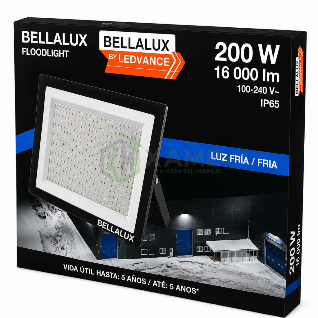REFLECTOR BELLALUX 200W-865-12000 LUZ BLANCA 7022274