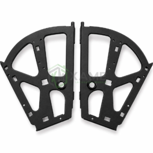 ZAPATERA TRIANGULAR METAL - NEGRO - 2 SERV PINL
