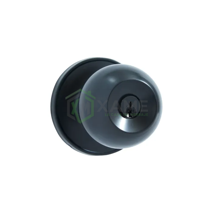 CERRADURA FANAL POMO DORM NEGRA 376343K