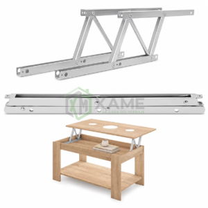 HERRAJE P/MESA DE ENTRETENIMIENTO 380MM SILVE GRIS 128073