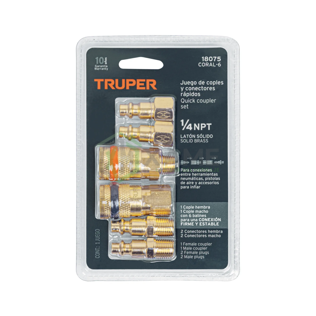 ACOPLE RAPIDO TRUPER 4 PZS-668435K
