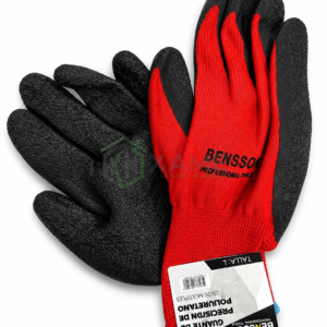 GUANTE ORSO ANTICORTE ROJO-NEGRO TALL10