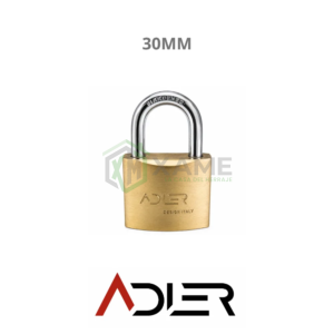 CANDADO ADLER PLANO HIERRO 30MM ADL0111