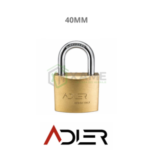 CANDADO ADLER PLANO HIERRO 40MM ADL0112