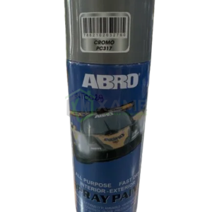 PINTURA SPRAY ABRO CROMO PLATA PA317