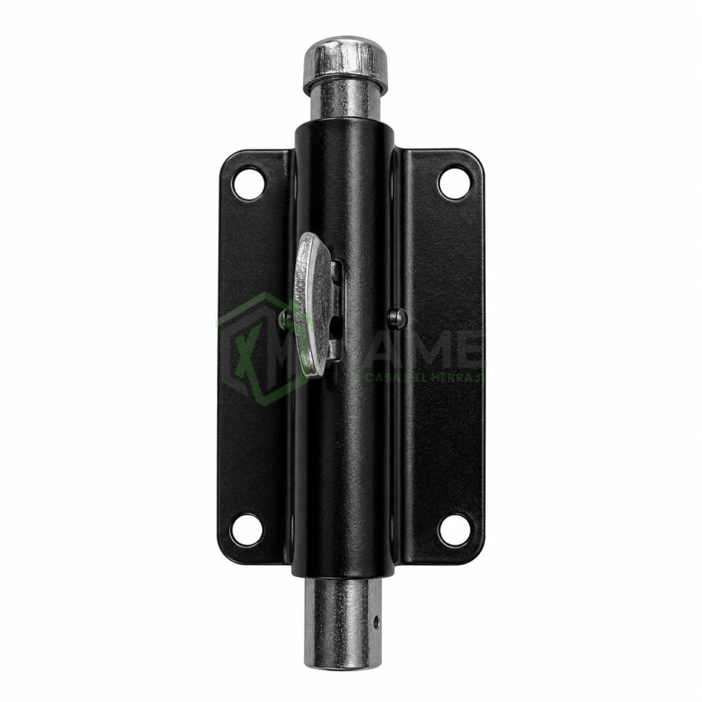 PICAPORTE GATO D/PISO 1056 4" NEGRO GAT0057