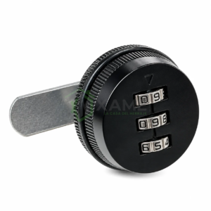 CERRADURA PACIFIC PALETA C/CLAVE 20MM NEGRA