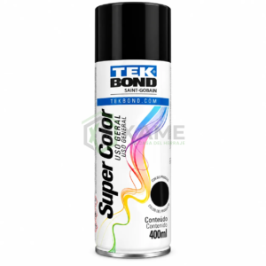 PINTURA SPRAY   TEKBOND 400 ML NEGRO MATE
