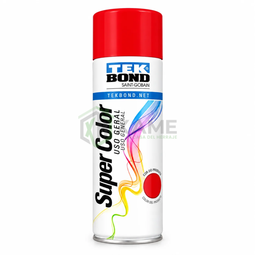 PINTURA SPRAY TEKBOND 400ML ROJO