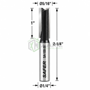 FRESA SAFER RECTA 1/4X5/16 SA-100-30