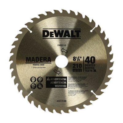 DISCO DEWALT MADERA DW03110 8-1/4" X 40D